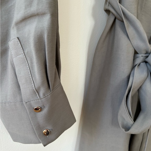 H&M Luxury Shirt Dress Medium - Picture 6 of 11